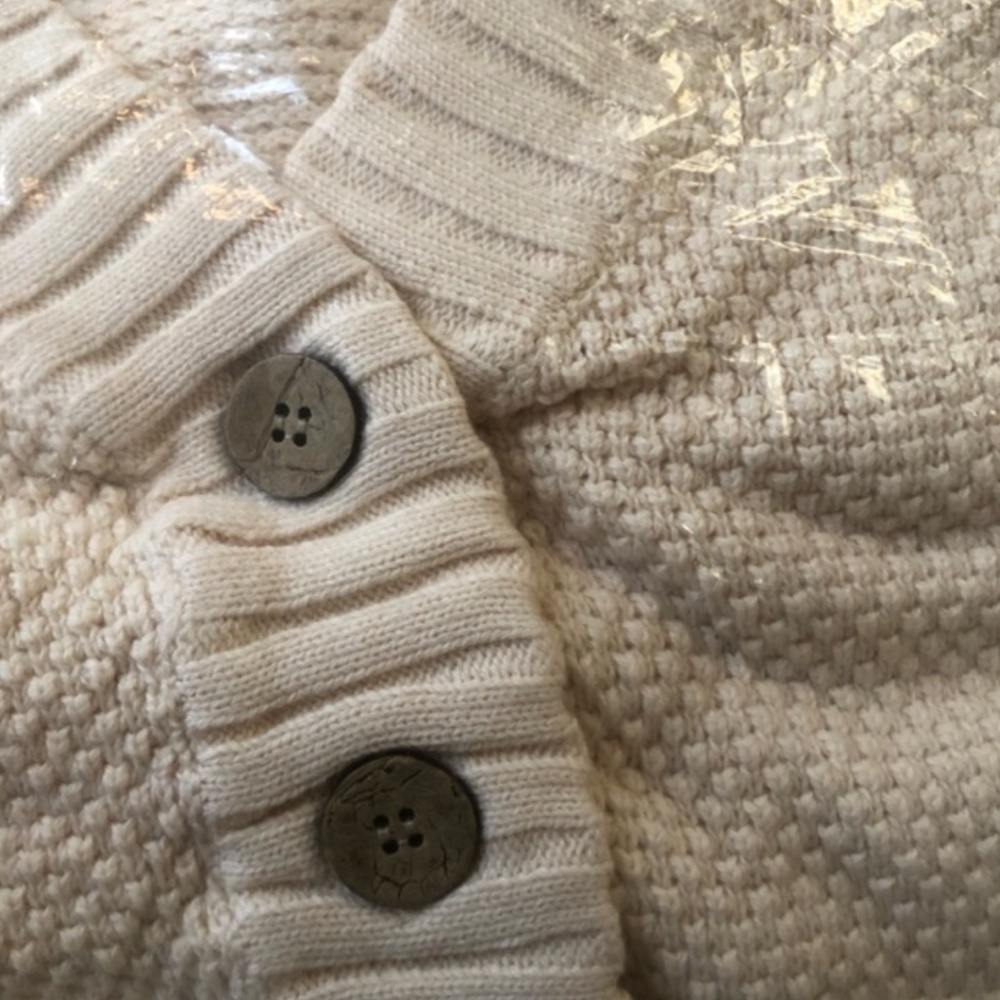 NWT Free People Hailee Cardi Set Medium Ivory - Picture 5 of 6